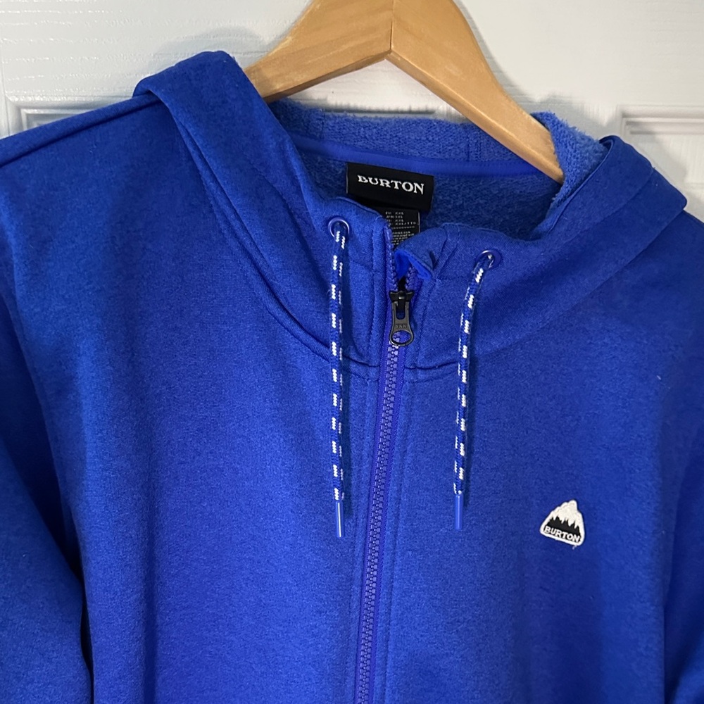 Burton Royal Blue Zip-Up Hoodie